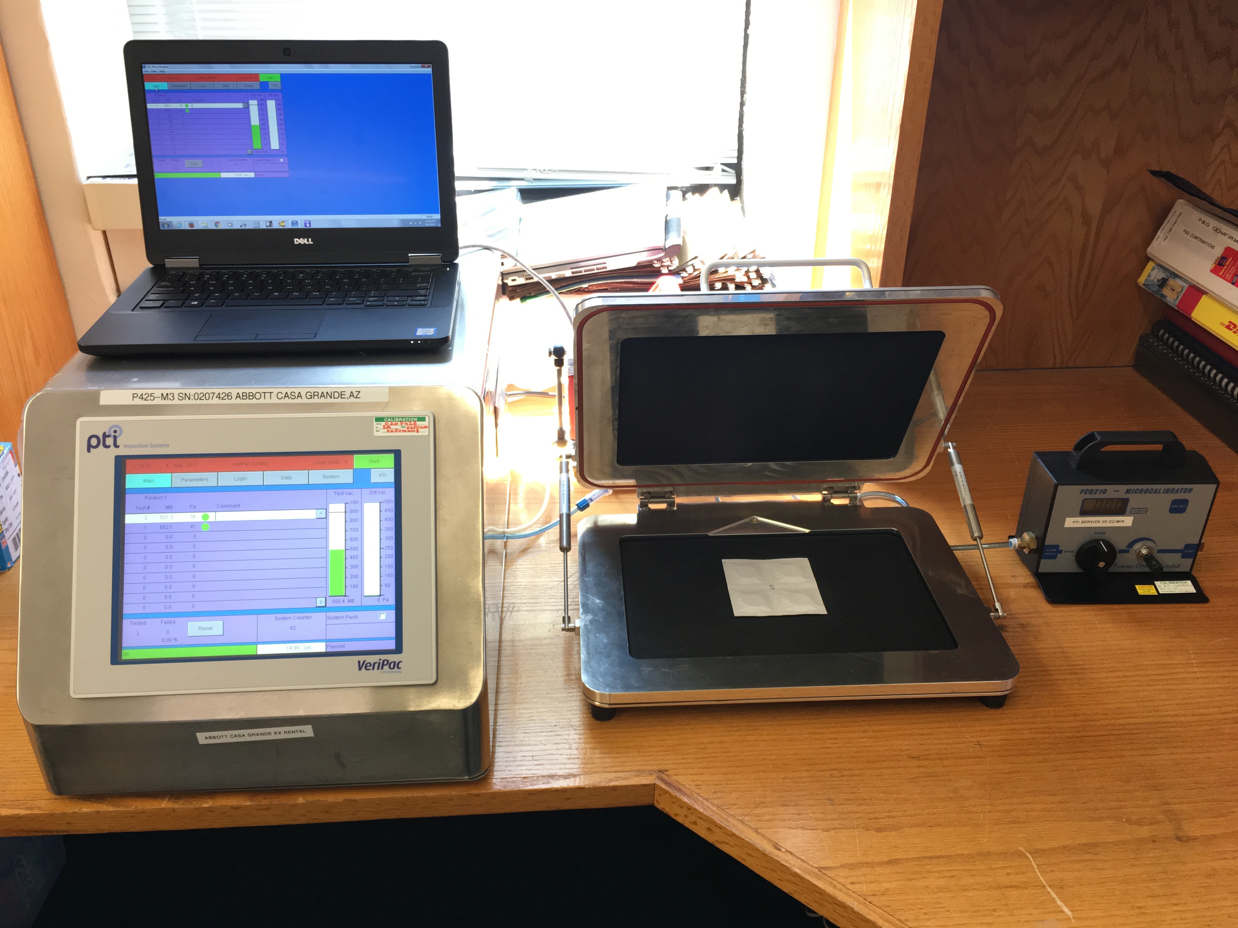 Package Integrity Testing
CCIT Container closure Integrity Testing
